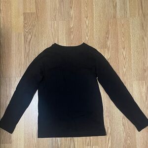 H&M Black Crew Neck Top